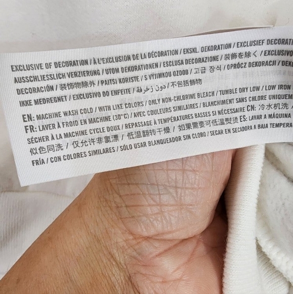 Abercrombie & Fitch White Hoodie - Picture 4 of 7